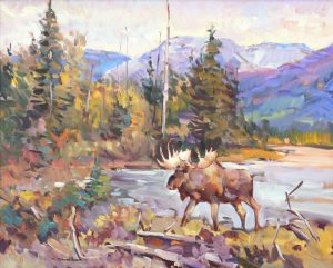 Fred Cameron: VALLEY BOTTOM (MOOSE)