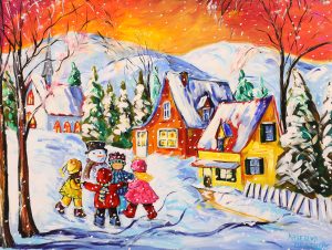 Katerina Mertikas: DANCE AROUND MR. SNOWMAN