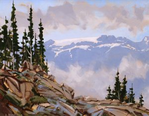 Allan Dunfield: COMOX GLACIER, ROCKY VIEW