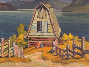 Henry George Glyde: OLD BARN, SALMON ARM B.C.