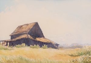Margaret Dorothy Shelton: BARN NEAR LANGDON