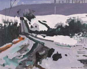 Maxwell Bennett Bates: WINTER LANDSCAPE
