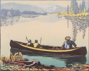Margaret Dorothy Shelton: FISHING ON THE BOW