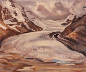 George Douglas Pepper: THE ATHABASCA GLACIER