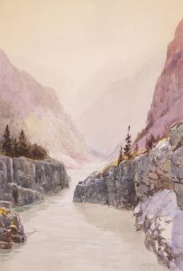 Frederic Marlett Bell-Smith: HELLGATE, FRASER CANYON
