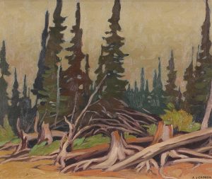 Alfred Joseph Casson: BEACH – LAKE OF TWO RIVERS (ALGONQUIN PARK – ONT.)