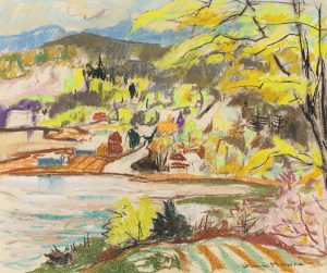 Henri Leopold Masson: SPRING, FARM POINT