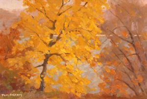 Thomas Keith (Tom) Roberts: AUTUMN MAPLE TREE