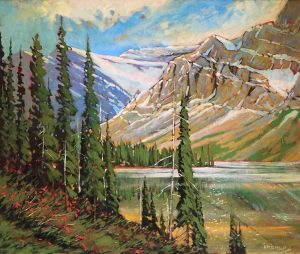 Curtis Golomb: BOW LAKE MORNING