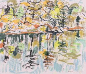 Henri Leopold Masson: LAKE REFLECTIONS