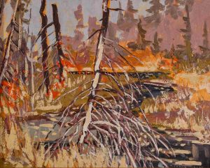 Arthur George Lloy: VIEW OF A STREAM