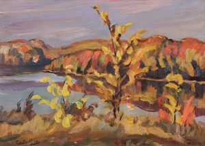 Ralph Wallace Burton: KIRK FERRY, GATINEAU RIVER