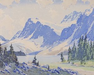 Barbara Harvey Leighton: BOW LAKE