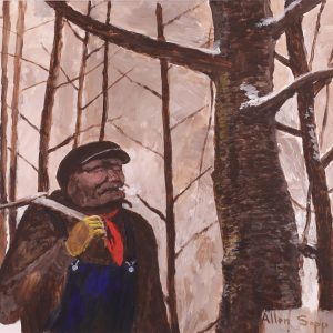 Allen Sapp: LOOKING FOR A LOG
