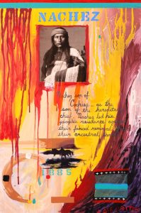 Jane Ash Poitras: Canadian, Mikisew Cree/Dene OC, RCA [b. 1951]
NACHEZ