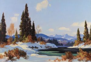 Roland Gissing: ALBERTA WINTER
