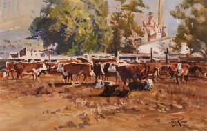 Jack King: CATTLE GRAZING
