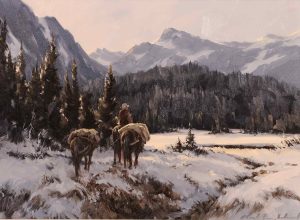 Karl E. Wood: SEPTEMBER MORNING, WOLVERINE LAKE