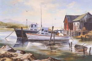 Georgia Jarvis: FISHING BOATS