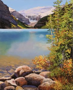 Andrew Kiss: LAKE LOUISE SHORESIDE