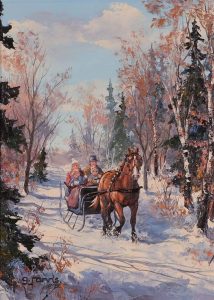 Georgia Jarvis: FAMILY SLEIGH RIDE