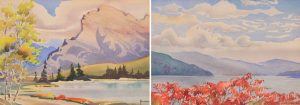 Janet Holly Middleton: MOUNT RUNDLE
LAKESIDE SUMAC