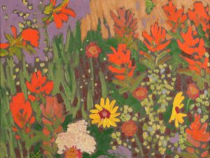 Illingworth Holey (Buck) Kerr: INDIAN PAINTBRUSH, YARROW AND SUSANS