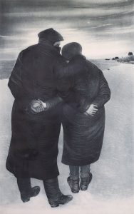 David Lloyd Blackwood: AUNT MAG AND UNCLE ELIAS FELTHAM HOME ON BRAGG’S ISLAND