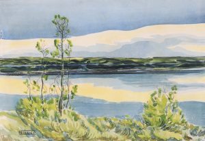 Robert Newton Hurley: QU’APPELLE VALLEY, SUMMER REFLECTIONS
