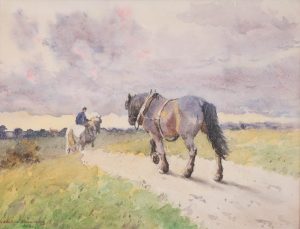 Inglis Sheldon-Williams: THE END OF A DAY’S WORK