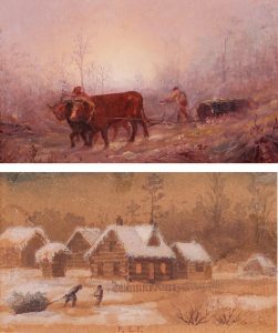 Frederick Lucas Foster: 1. HOMESTEADING (OXEN TEAM)
2. HOMESTEADING (HEADING HOME)