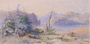 William Nichol Cresswell: NEAR LAKE GEORGE, LAKE HURON