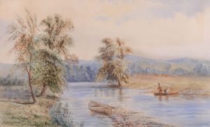 John Herbert Caddy: BOYS FISHING