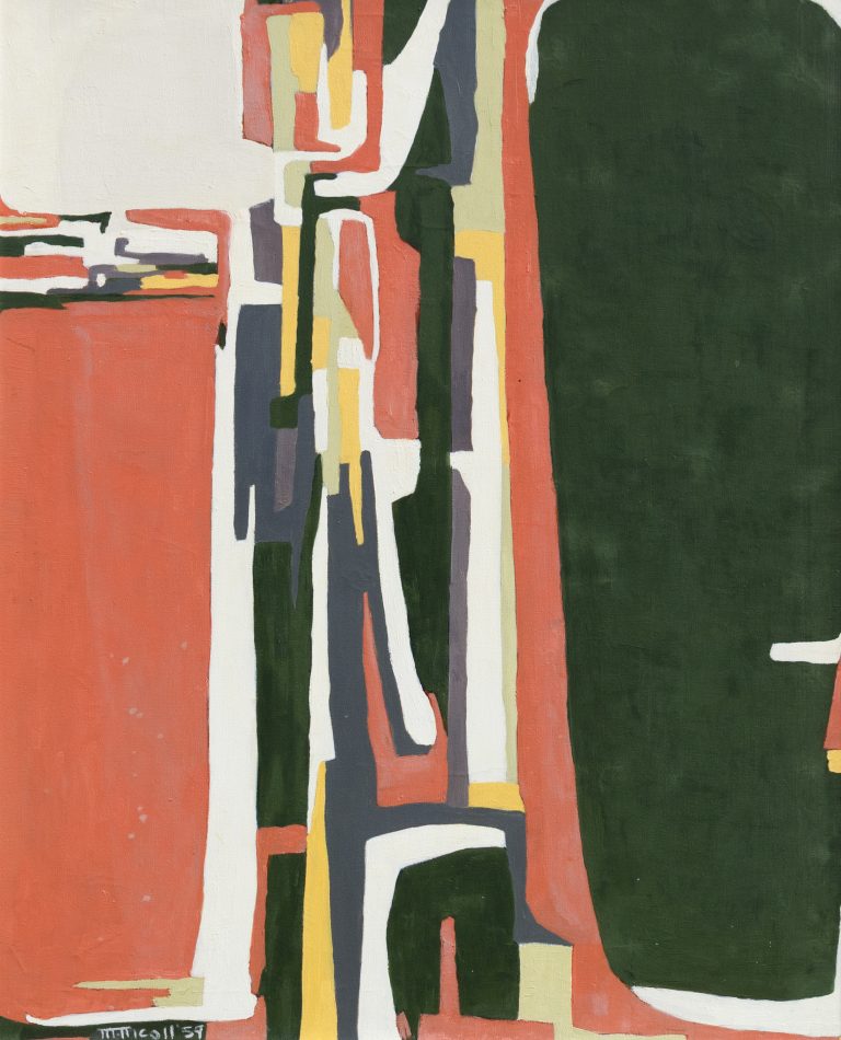 Marion Nicoll, Self Portrait; 1959