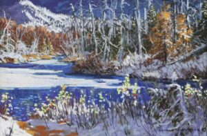 Horace Champagne: EARLY WET STICKY SNOW IN OCTOBER (PARC DES LAURENTIDES, 119 KM FROM QUEBEC CITY)
