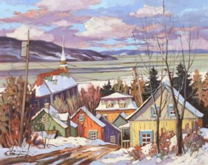 Claude Langevin: VILLAGE CHATEAU RICHER