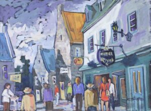 Claude Simard: PLACE ROYALE VIEUX QUÉBEC