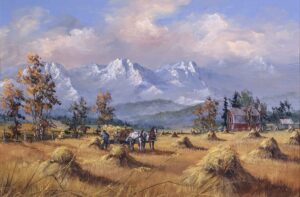 HARVEST IN THE FOOTHILLS