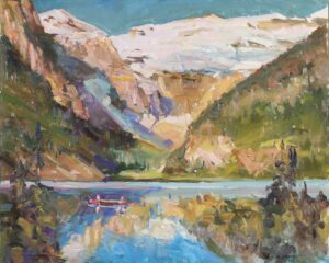 CANOEING LAKE LOUISE