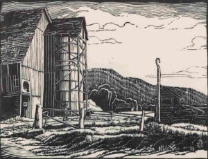 BARN ON NICOMEN ISLAND, B.C.