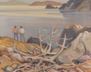 Henry George Glyde: ON A PENDER CLIFF, B.C.