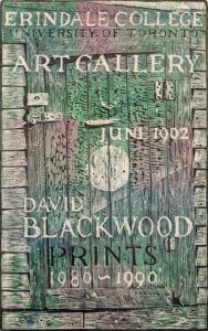 David Lloyd Blackwood: POSTER FOR ERINDALE – GREEN