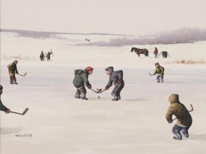Ken Lonechild: THE HOCKEY GAME