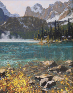 Horace Champagne: MAGICAL MORNING MISTS (LAKE O’HARA, YOHO NAT. PK., BRITISH COLOMBIA)