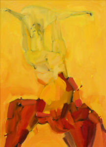 Ronald John Spickett: UNTITLED, ASPECT OF THE TOSSED FIGURE SERIES
