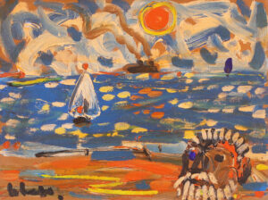 Herbert Johannes Joseph Siebner: AND VAN GOGH NEVER HAD A SAILBOAT
