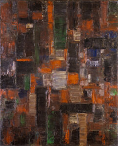 Jean Xceron: UNTITLED, ABSTRACT COMPOSITION