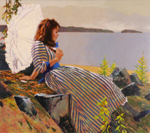 Robert Genn: SARA AT RETREAT COVE