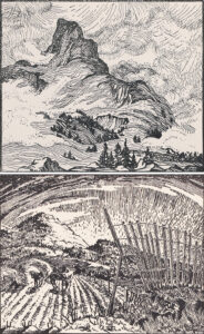 Marion Florence Nicoll (2): EARLY MORNING, SUNSHINE LODGE  |  CHINOOK