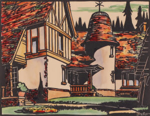 Margaret Dorothy Shelton: BANFF SPRINGS GOLF CLUBHOUSE